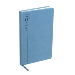 AGM 025 AC - AGENDA MINI CLÁSICA 2025 AZUL CIELO (AZUL CIELO / CURPIEL)