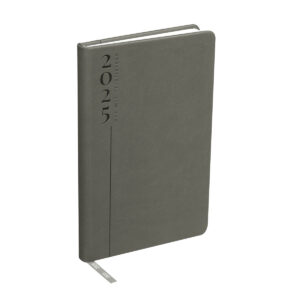 AGM 025 G - AGENDA MINI CLÁSICA 2025 GRIS (GRIS / CURPIEL)
