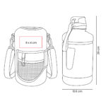 ANF 069 BE - CILINDRO WHOOP BEIGE (BEIGE / PLASTICO / NEOPRENO) - Image 7