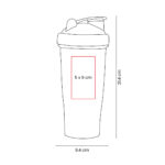 ANF 080 A - CILINDRO SHAKER BOLT AZUL (AZUL / PLASTICO / ACERO INOXIDABLE) - Image 3