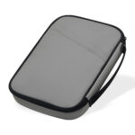 AST 006 G - ORGANIZADOR JEFF GRIS (GRIS / PU / FORRO POLIESTER)