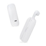 AUD 049 B - AUDÍFONOS KEMIK (BLANCO / PLASTICO)