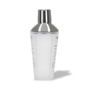 BAR 038 OX - SHAKER METSI (GRIS OXFORD / VIDRIO / ACERO INOXIDABLE)