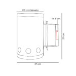 BBQ 025 S - INICIADOR DE CARBÓN TYRA PLATA (PLATA / ACERO INOXIDABLE) - Image 6