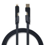 CEL 068 N - CABLE NOPUS NEGRO (NEGRO / PLASTICO / METAL)