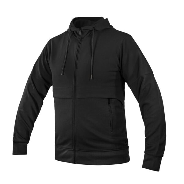 CHM 017 N-S - SUDADERA URBAN NEGRO TALLA S (NEGRO / POLIESTER / SPANDEX) - Imagen 3