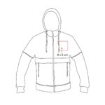 CHM 017 A-L - SUDADERA URBAN AZUL TALLA L (AZUL / POLIESTER / SPANDEX) - Image 5