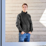 CHM 019 N-XL - CHAMARRA HOOKY NEGRO TALLA XL (NEGRO / POLIESTER) - Image 4