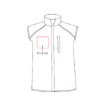 CHM 020 Y-M - CHALECO KOLESAR AMARILLO TALLA M (AMARILLO / POLIESTER) - Image 5