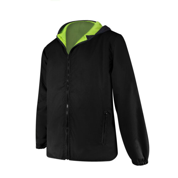 CHM 021 N-M - CHAMARRA KIRGUST NEGRO TALLA M (NEGRO / POLIESTER)