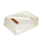 COB 005 H - FRAZADA BANFF HUESO (HUESO / POLIESTER)