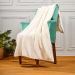 COB 005 H - FRAZADA BANFF HUESO (HUESO / POLIESTER) - Image 5