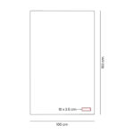 COB 005 H - FRAZADA BANFF HUESO (HUESO / POLIESTER) - Image 6