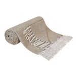 COB 007 BE - FRAZADA LUNA BEIGE (BEIGE / LANA / POLIESTER) - Image 6