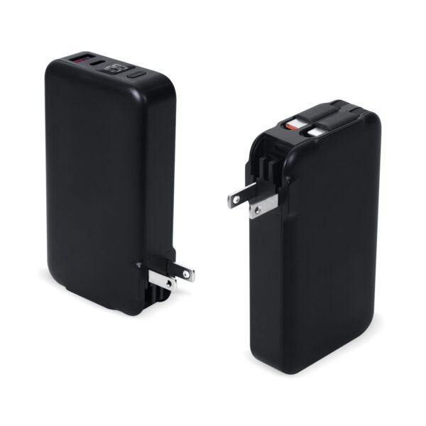 CRG 060 N - POWER BANK GILBERT NEGRO (NEGRO / PLASTICO) - Imagen 6