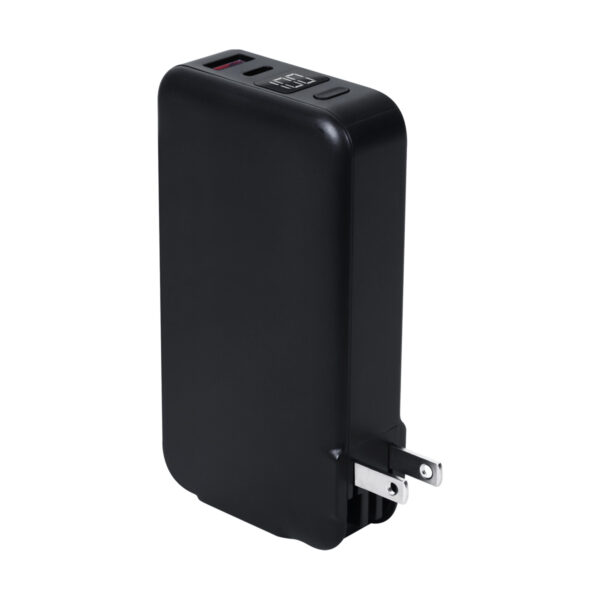 CRG 060 N - POWER BANK GILBERT NEGRO (NEGRO / PLASTICO) - Imagen 2