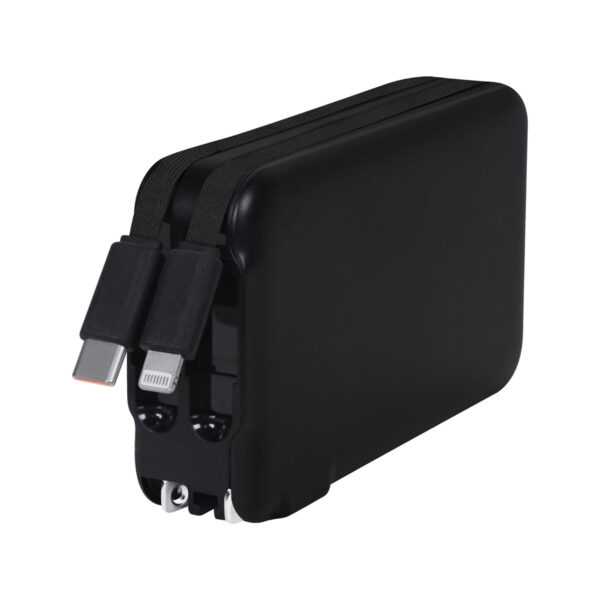 CRG 060 N - POWER BANK GILBERT NEGRO (NEGRO / PLASTICO) - Imagen 4