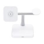 CRG 061 B - MULTICARGADOR INALÁMBRICO AYRTON BLANCO (BLANCO / PLASTICO / METAL) - Image 2