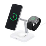 CRG 061 B - MULTICARGADOR INALÁMBRICO AYRTON BLANCO (BLANCO / PLASTICO / METAL) - Image 3