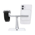 CRG 061 B - MULTICARGADOR INALÁMBRICO AYRTON BLANCO (BLANCO / PLASTICO / METAL) - Image 4