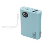 CRG 064 A - POWER BANK MUSK AZUL (AZUL / PLASTICO)