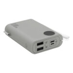 CRG 064 G - POWER BANK MUSK GRIS (GRIS / PLASTICO) - Image 3