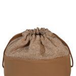 DAM 056 C - COSMETIQUERA ISABELLA (CAFE / CURPIEL / POLIESTER) - Image 3