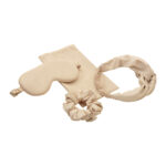 DAM 064 BE - SET DE DESCANSO MARIE BEIGE (BEIGE / POLIESTER / FIBRA DE BAMBU / ELASTICO)