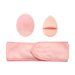 DAM 067 P - SET LIMPIEZA FACIAL NAIMA ROSA (ROSA / MALLA / POLIESTER / SILICON) - Image 4