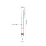 GEL 090 A - BOLÍGRAFO YUZUK AZUL (AZUL / PLASTICO) - Image 4