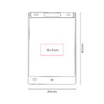 GM 044 G - PIZARRA MÁGICA TEGNE (GRIS / PLASTICO) - Image 5