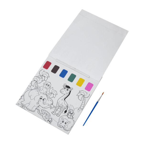 GM 045 B - LIBRETA CON ACUARELAS KLIMPT (BLANCO / PAPEL / ACUARELA) - Imagen 3