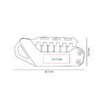 HER 065 N - DESARMADOR ISAMBA (NEGRO / PLASTICO / METAL) - Image 5