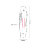 HER 067 N - NAVAJA SMEATON (NEGRO / METAL) - Image 4