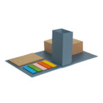 HL 701 A - PORTA NOTAS KUSLIG AZUL (AZUL / CARTON / PAPEL)