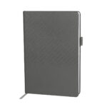 HL 9046 G - LIBRETA TESUT GRIS (GRIS / CUERPIEL / PAPEL)