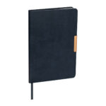 HL 9047 A - LIBRETA KOLM AZUL (AZUL / CURPIEL / PAPEL)