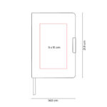 HL 9047 A - LIBRETA KOLM AZUL (AZUL / CURPIEL / PAPEL) - Image 5