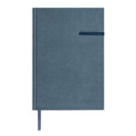 HL 9048 A - LIBRETA BLID AZUL (AZUL / POLIESTER SUAVE AL TACTO (PIEL DE DURAZNO) / CARTONCILLO RIGIDO / PAPEL) - Image 2