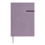 HL 9048 M - LIBRETA BLID MORADO (MORADO / POLIESTER SUAVE AL TACTO (PIEL DE DURAZNO) / CARTONCILLO RIGIDO / PAPEL) - Image 2