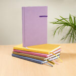 HL 9048 M - LIBRETA BLID MORADO (MORADO / POLIESTER SUAVE AL TACTO (PIEL DE DURAZNO) / CARTONCILLO RIGIDO / PAPEL) - Image 3