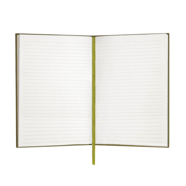 HL 9048 V - LIBRETA BLID VERDE (VERDE / POLIESTER SUAVE AL TACTO (PIEL DE DURAZNO) / CARTONCILLO RIGIDO / PAPEL) - Imagen 3