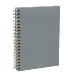 HL 9052 G - LIBRETA MALAKI GRIS (GRIS / CARTON)