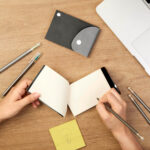 HL 9058 N - LIBRETA SABITI NEGRO (NEGRO / CURPIEL / PAPEL) - Image 3