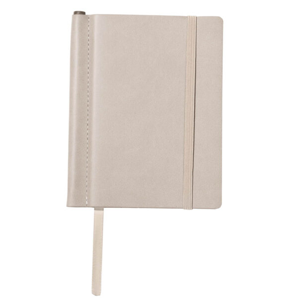 HL 9059 G - LIBRETA DAGOM GRIS (GRIS / CURPIEL / PAPEL / PLASTICO) - Imagen 2