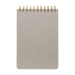HL 9061 G - LIBRETA LATKA GRIS (GRIS / TELA TIPO LINO / PAPEL) - Image 2