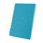 HL 9062 A - LIBRETA ORUKA AZUL (AZUL / CURPIEL / PAPEL / PVC)