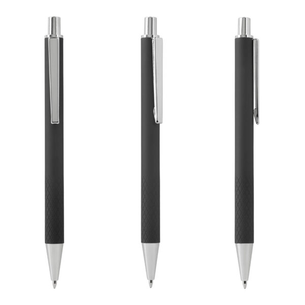 HL 9063 N - SET DE LIBRETA ZLATNA NEGRO (NEGRO / CARTON CAJA / CURPIEL Y PAPEL LIBRETA / ALUMINIO BOLIGRAFO) - Imagen 2