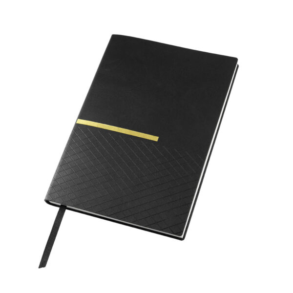 HL 9063 N - SET DE LIBRETA ZLATNA NEGRO (NEGRO / CARTON CAJA / CURPIEL Y PAPEL LIBRETA / ALUMINIO BOLIGRAFO) - Imagen 5