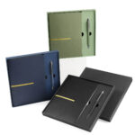 HL 9063 V - SET DE LIBRETA ZLATNA VERDE (VERDE / CARTON CAJA / CURPIEL Y PAPEL LIBRETA / ALUMINIO BOLIGRAFO) - Image 8